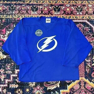 Tampa Bay Lightning Hockey Jersey Hertz Arena #48 Lightning Made